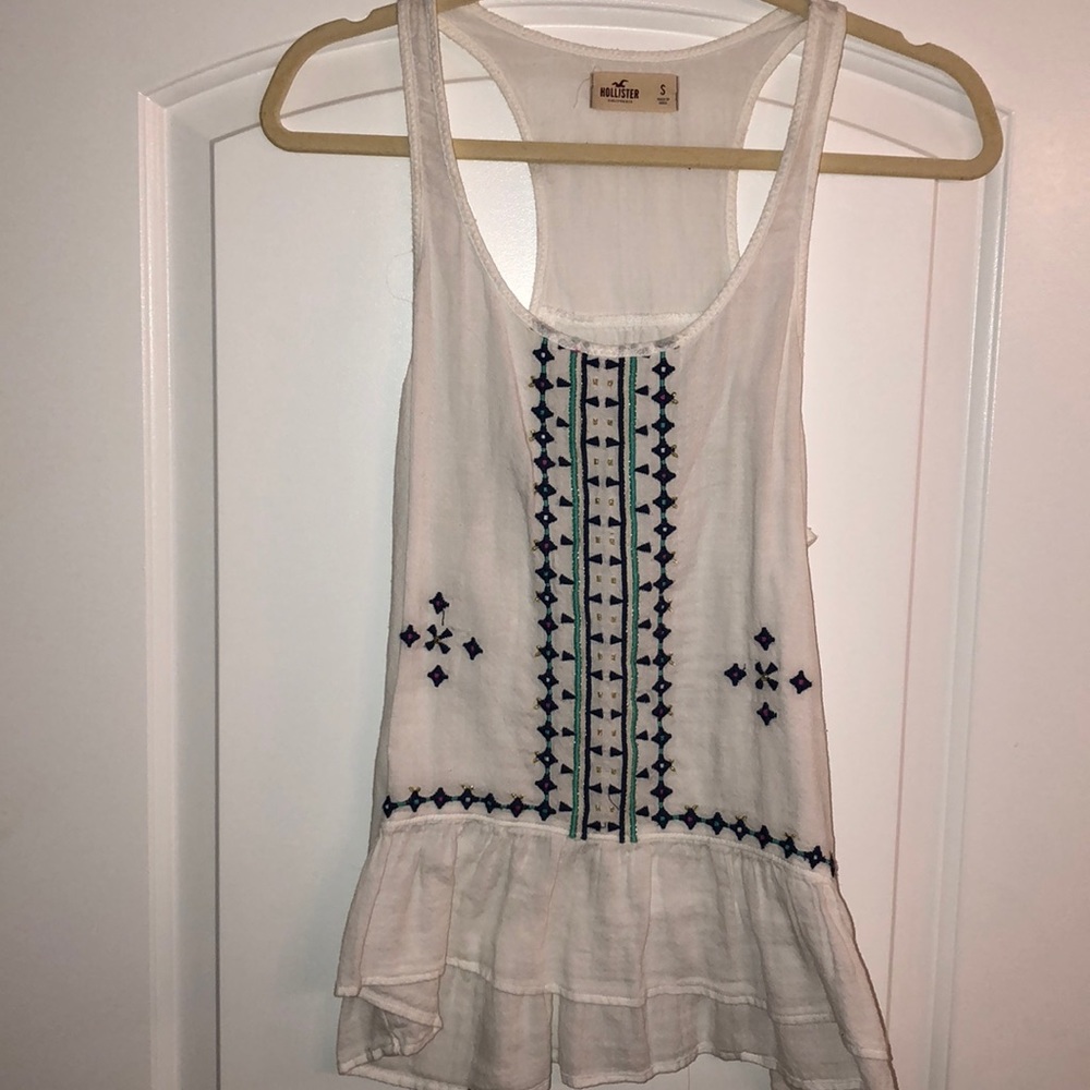 Hollister embellished tank